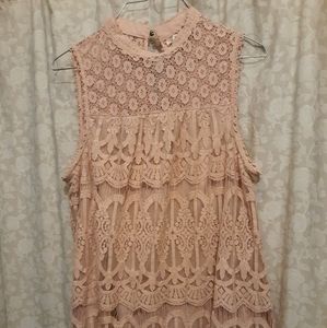 Blush pink tunic